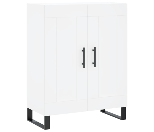 vidaXL kumode, balta, 69,5x34x90 cm, inženierijas koks