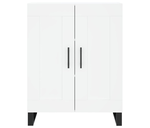 vidaXL kumode, balta, 69,5x34x90 cm, inženierijas koks