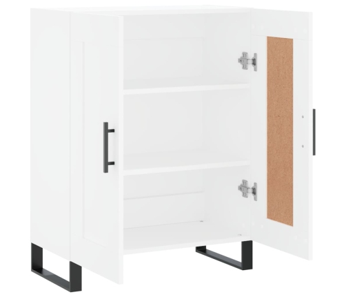 vidaXL kumode, balta, 69,5x34x90 cm, inženierijas koks