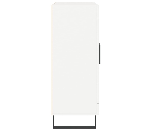 vidaXL kumode, balta, 69,5x34x90 cm, inženierijas koks