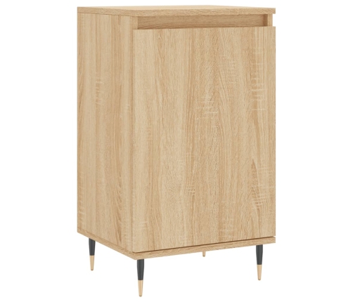 vidaXL kumode, ozolkoka krāsā, 40x35x70 cm, inženierijas koks