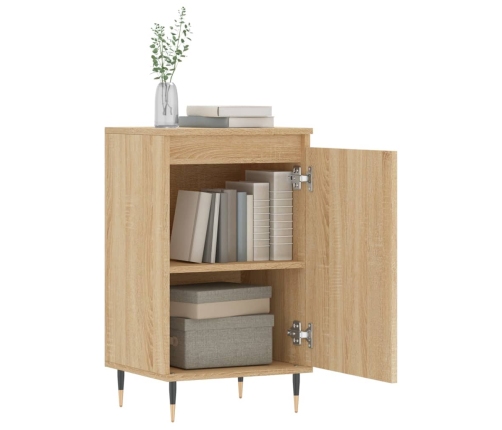 vidaXL kumode, ozolkoka krāsā, 40x35x70 cm, inženierijas koks