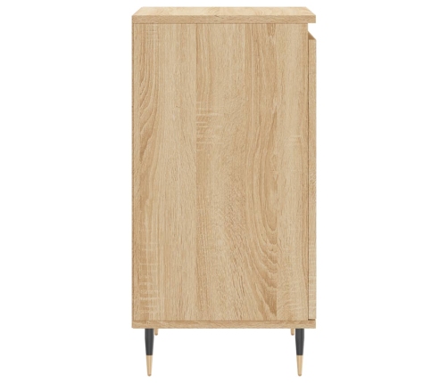 vidaXL kumode, ozolkoka krāsā, 40x35x70 cm, inženierijas koks