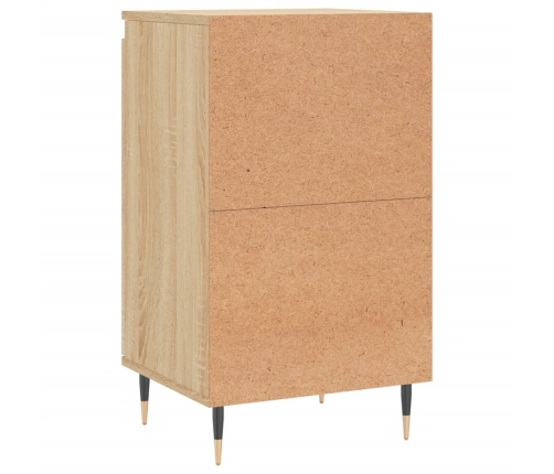 vidaXL kumode, ozolkoka krāsā, 40x35x70 cm, inženierijas koks