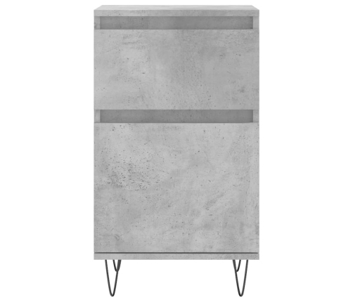 vidaXL plaukts, betona pelēks, 40x35x70 cm, inženierijas koks