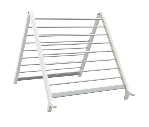 vidaXL žāvēšanas statīvs vannai, izvelkams, 53-90 cm, alumīnijs