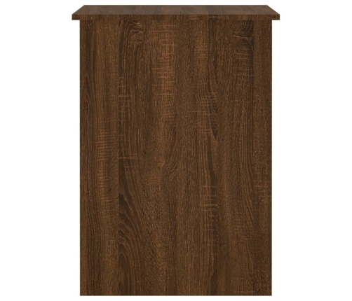 vidaXL rakstāmgalds, 100x55x75 cm, inženierijas koks, ozolkoka brūna