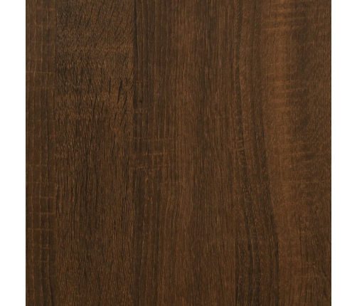 vidaXL rakstāmgalds, 100x55x75 cm, inženierijas koks, ozolkoka brūna