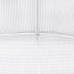 vidaXL siltumnīca ar tērauda rāmi, balta, 42 m², 14x3x2 m