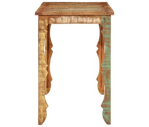 vidaXL virtuves galds, 110x52x76 cm, pārstrādāts masīvkoks