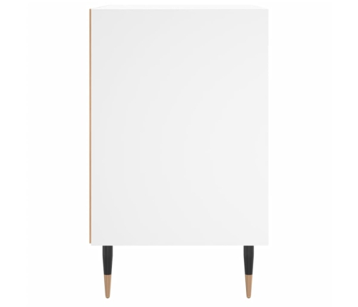 vidaXL naktsskapīši, 2 gab., balti, 40x30x50 cm, inženierijas koks