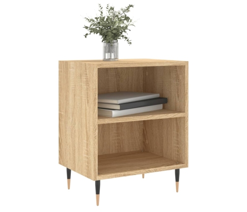 vidaXL naktsskapīši, 2 gb., koka krāsa, 40x30x50 cm, inženierijas koks