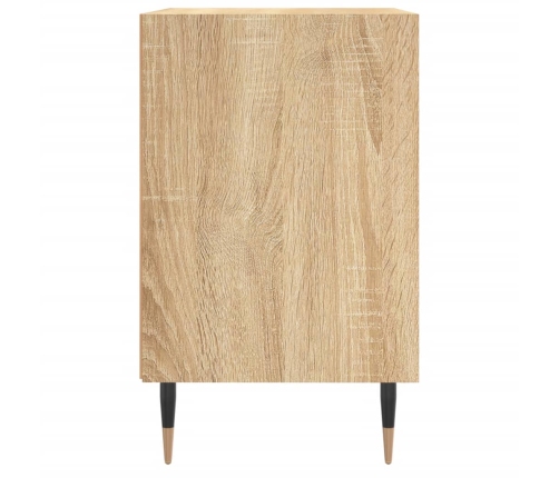 vidaXL naktsskapīši, 2 gb., koka krāsa, 40x30x50 cm, inženierijas koks