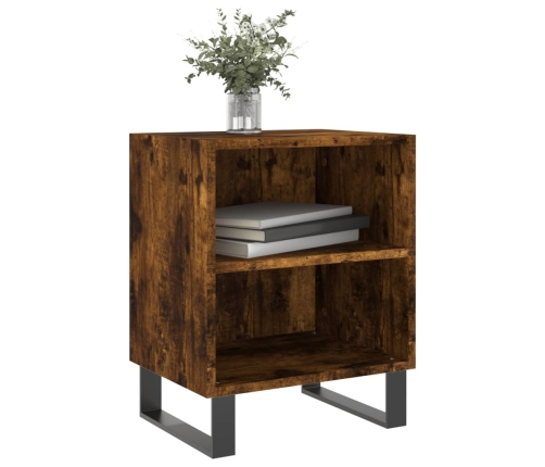 vidaXL naktsskapīši, 2 gb., koka krāsa, 40x30x50 cm, inženierijas koks