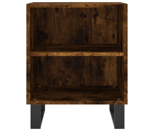 vidaXL naktsskapīši, 2 gb., koka krāsa, 40x30x50 cm, inženierijas koks