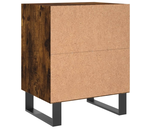 vidaXL naktsskapīši, 2 gb., koka krāsa, 40x30x50 cm, inženierijas koks