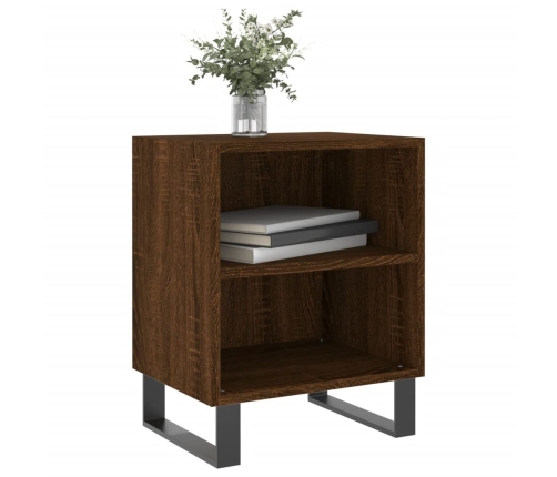 vidaXL naktsskapīši, 2 gab., ozolkoka, 40x30x50 cm, inženierijas koks