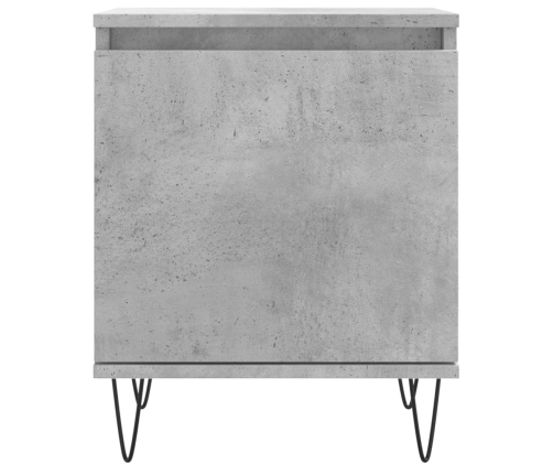 vidaXL naktsskapīši, pelēki, 2 gab., 40x30x50 cm, inženierijas koks