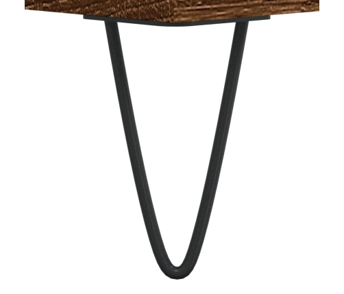 vidaXL naktsskapītis, ozolkoka krāsa, 40x30x50 cm, inženierijas koks