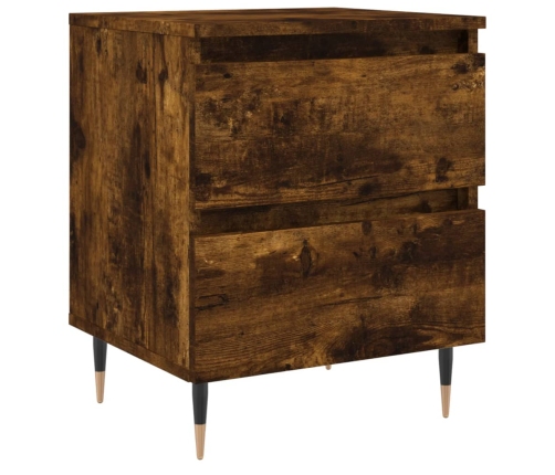 vidaXL naktsskapītis, ozolkoka krāsa, 40x35x50 cm, inženierijas koks