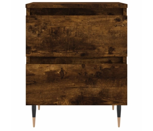 vidaXL naktsskapītis, ozolkoka krāsa, 40x35x50 cm, inženierijas koks