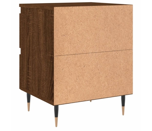 vidaXL naktsskapīši, 2 gab., ozolkoka, 40x35x50 cm, inženierijas koks