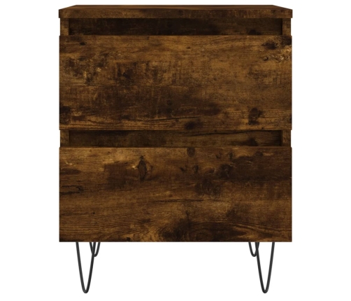 vidaXL naktsskapīši, 2 gab., ozolkoka, 40x35x50 cm, inženierijas koks