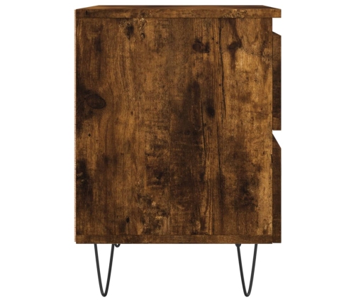 vidaXL naktsskapīši, 2 gab., ozolkoka, 40x35x50 cm, inženierijas koks