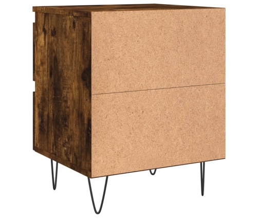 vidaXL naktsskapīši, 2 gab., ozolkoka, 40x35x50 cm, inženierijas koks