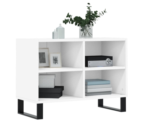 vidaXL TV plauktiņš, balts, 69,5x30x50 cm, inženierijas koks