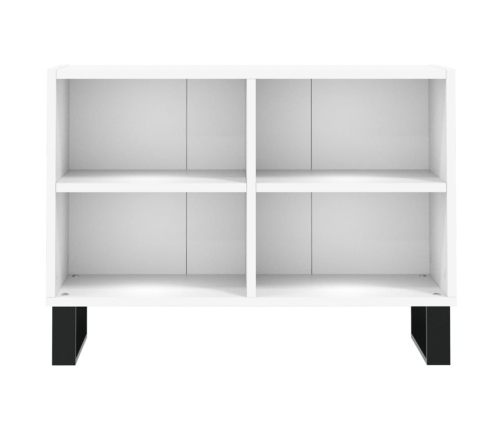 vidaXL TV plauktiņš, balts, 69,5x30x50 cm, inženierijas koks