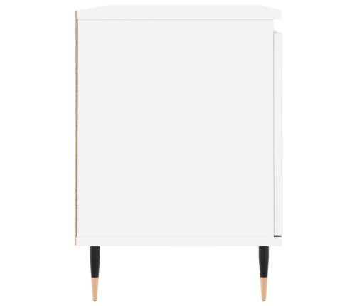 vidaXL TV skapītis, balts, 104x35x50 cm, inženierijas koks