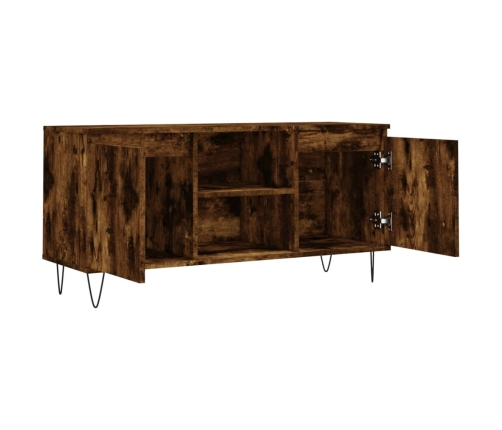 vidaXL TV skapītis, ozolkoka krāsa, 104x35x50 cm, inženierijas koks