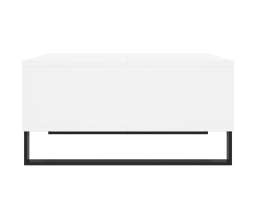 vidaXL kafijas galdiņš, balts, 60x60x30 cm, inženierijas koks