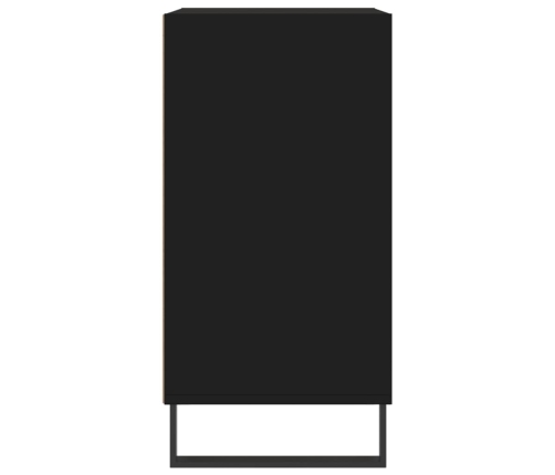 vidaXL plaukts, melns, 57x35x70 cm, inženierijas koks