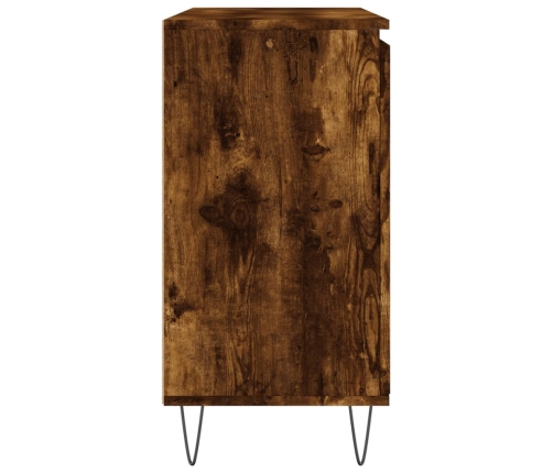 vidaXL kumode, ozolkoka krāsa, 104x35x70 cm, inženierijas koks