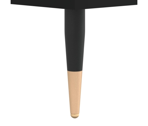 vidaXL augstais skapītis, melns, 57x35x90 cm, inženierijas koks