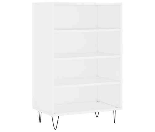 vidaXL augstais skapis, balts, 57x35x90 cm, inženierijas koks