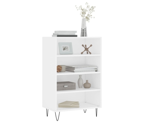 vidaXL augstais skapis, balts, 57x35x90 cm, inženierijas koks