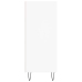 vidaXL augstais skapis, balts, 57x35x90 cm, inženierijas koks
