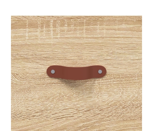 vidaXL naktsskapīši, 2 gb., ozolkoka, 40x35x47,5 cm, inženierijas koks