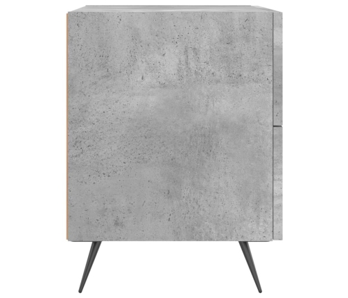 vidaXL naktsskapīši, pelēki, 2 gab., 40x35x47,5 cm, inženierijas koks