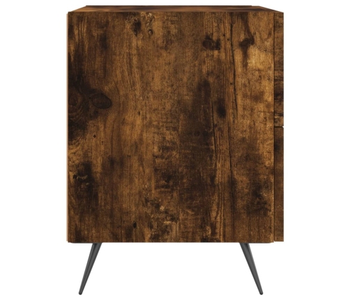 vidaXL naktsskapītis, ozolkoka krāsa, 40x35x47,5 cm, inženierijas koks