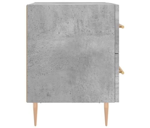 vidaXL naktsskapīši, pelēki, 2 gab., 40x35x47,5 cm, inženierijas koks