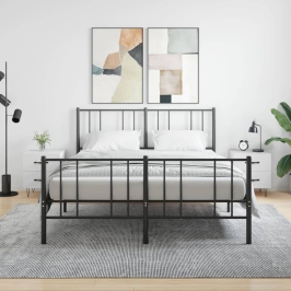 Naktsskapīši, 2 Gab., Balti, 40X35X47,5 Cm, Inženierijas Koks Vidaxl