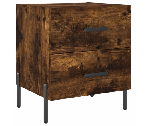 vidaXL naktsskapīši, 2 gb., ozolkoka, 40x35x47,5 cm, inženierijas koks