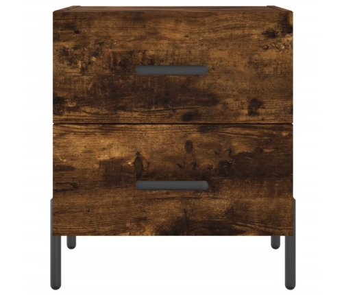 vidaXL naktsskapīši, 2 gb., ozolkoka, 40x35x47,5 cm, inženierijas koks