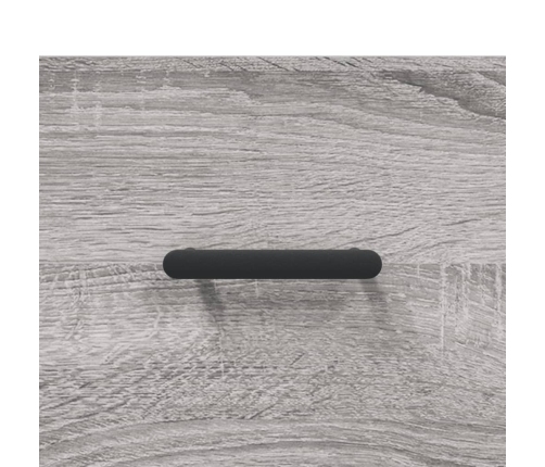 vidaXL naktsskapīši, 2 gab., pelēki, 40x35x47,5 cm, inženierijas koks