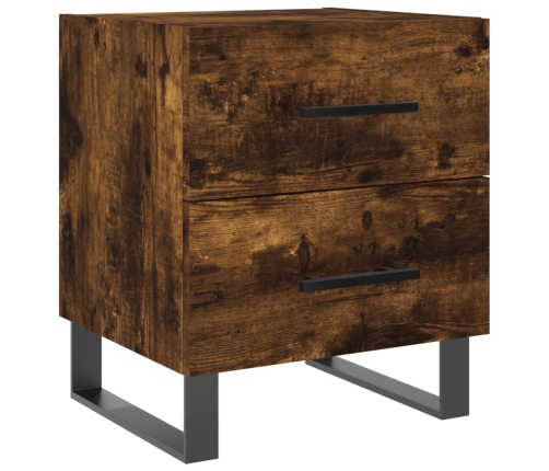 vidaXL naktsskapītis, ozolkoka krāsa, 40x35x47,5 cm, inženierijas koks