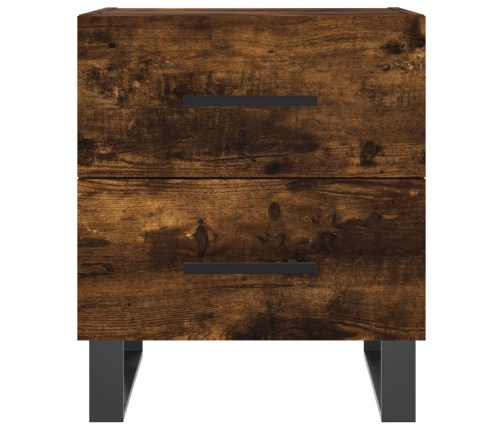 vidaXL naktsskapītis, ozolkoka krāsa, 40x35x47,5 cm, inženierijas koks